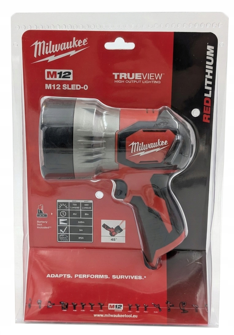 Led reflektor M12 Led bez akumulátora a nabíjačky 750 lm Milwaukee