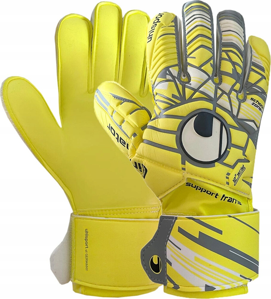 Brankářské Rukavice Uhlsport Unlimited Soft Sf Žluté 101102401 vel. 8