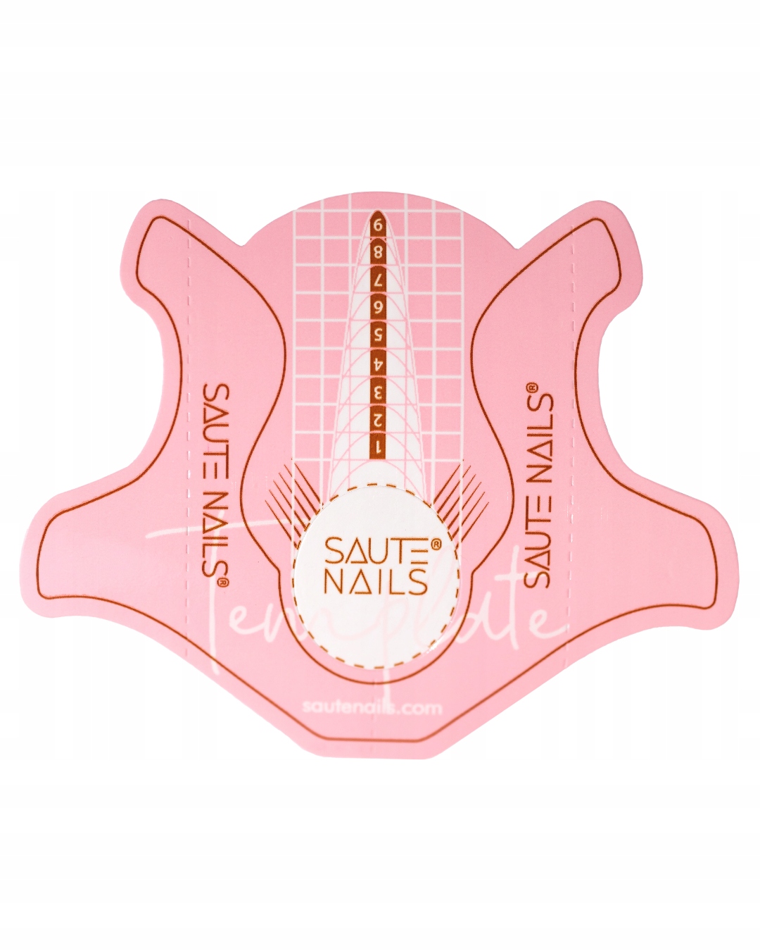 SAUTE NAILS Szablony formy do paznokci 300szt