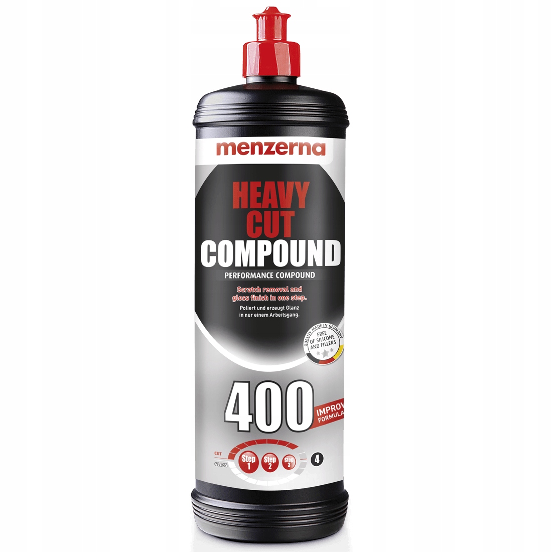Menzerna Heavy Cut Compound 400 1 l leštící pasta pro korekci laku