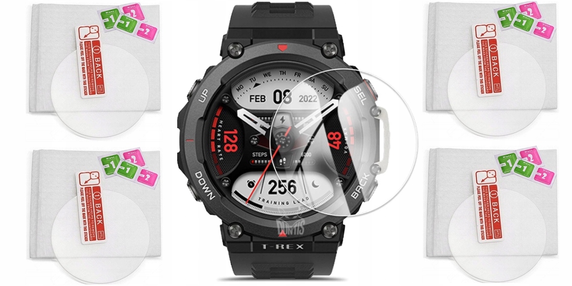 

4x Szkło Hartowane 9H do Xiaomi Amazfit T-rex 2
