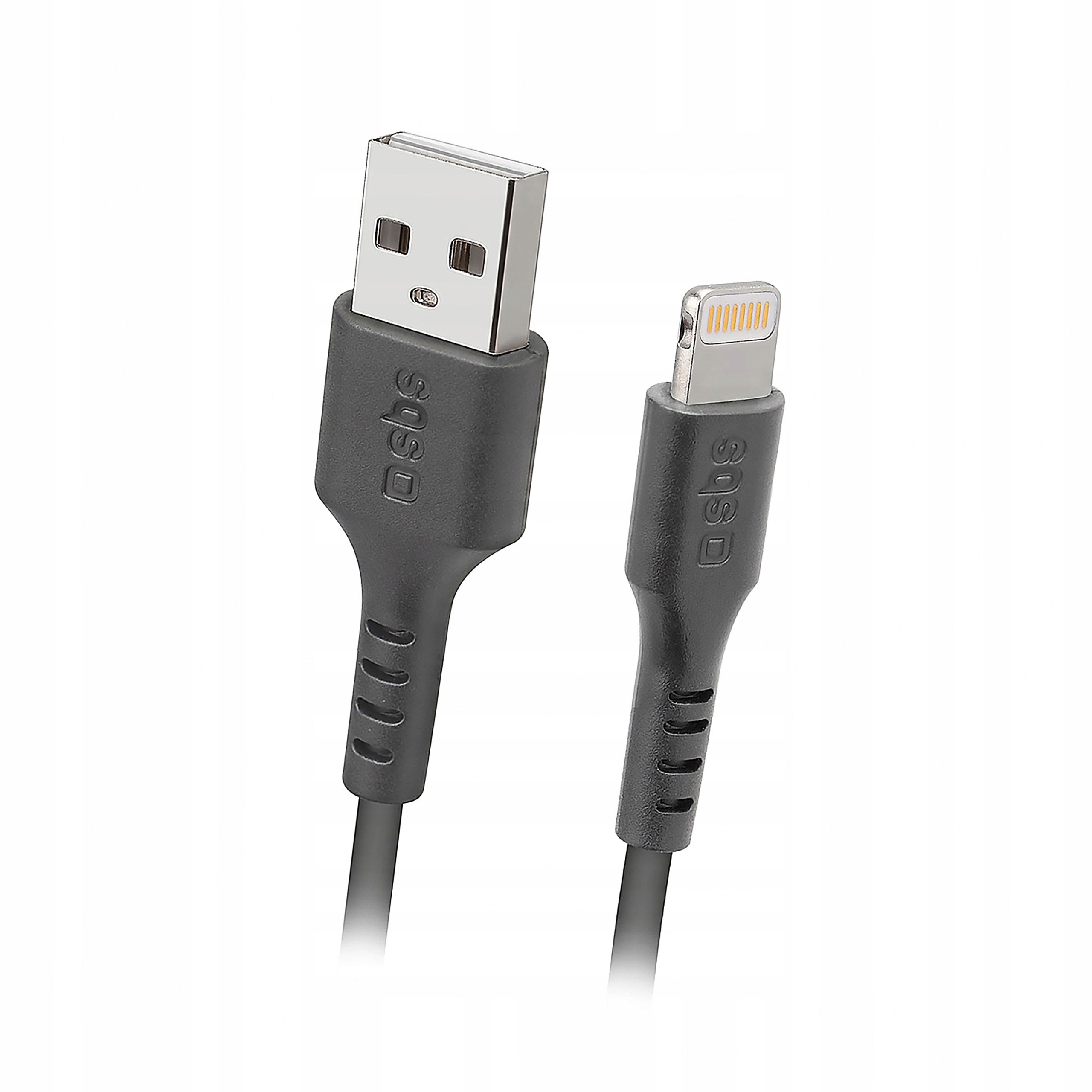Kabel Sbs TECABLEUSBIP589K Usb-a Lightning 1m z certyfikatem MFi czarny