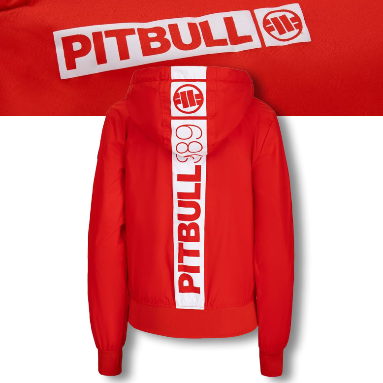 Dámská přechodová bunda s kapucí Pitbull Aaricia Hilltop Větrovka