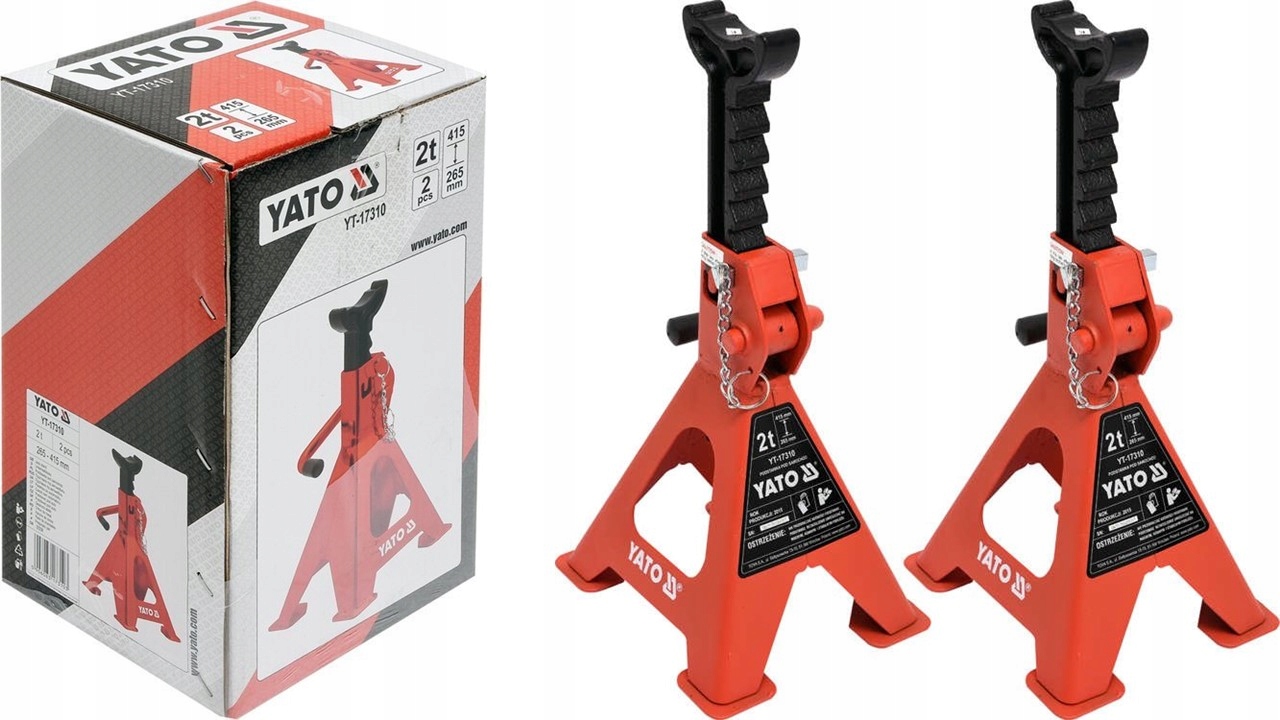Кобили / автомобільні підставки для 2T / 2pcs YATO