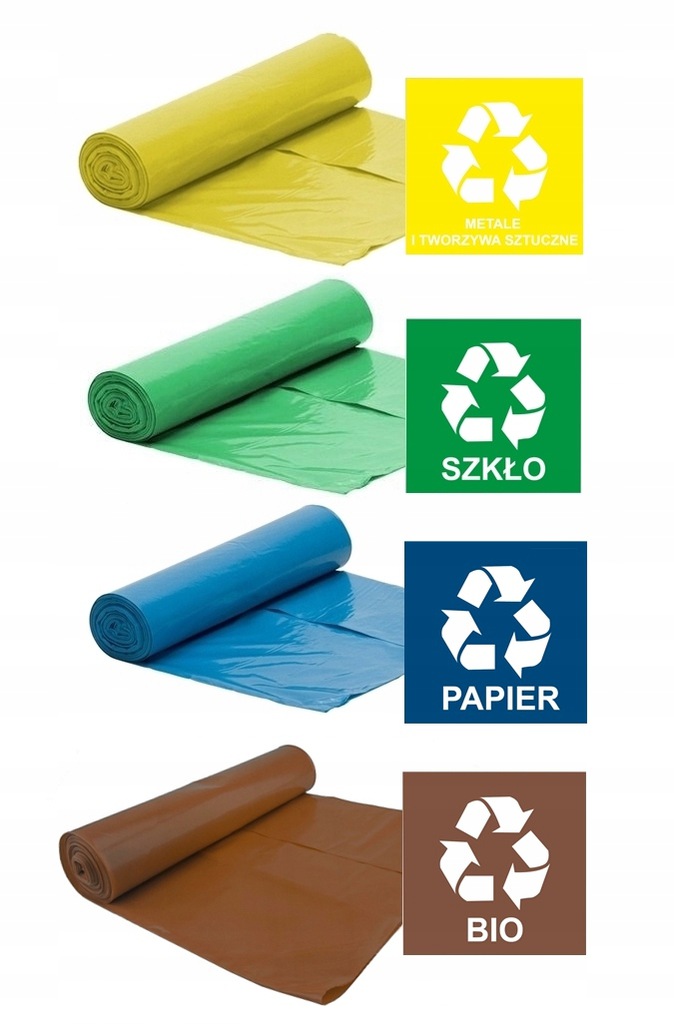 STOJAK NA WORKI DO SEGREGACJI 4x120l + 100 WORKÓW Marka JB