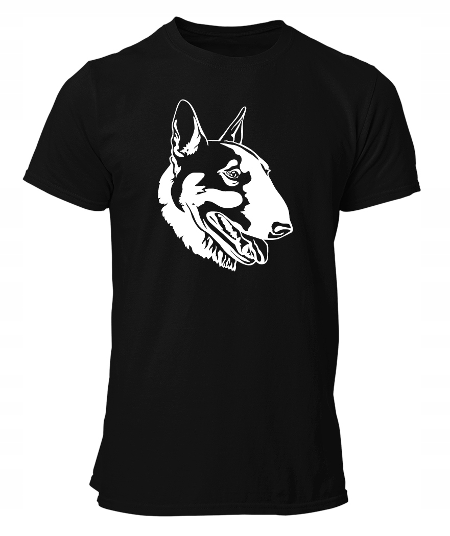 

Koszulka męska Bull Terrier T-shirt z Psem Pies