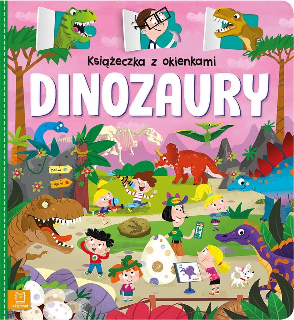 

Książeczka z okienkami. Dinozaury