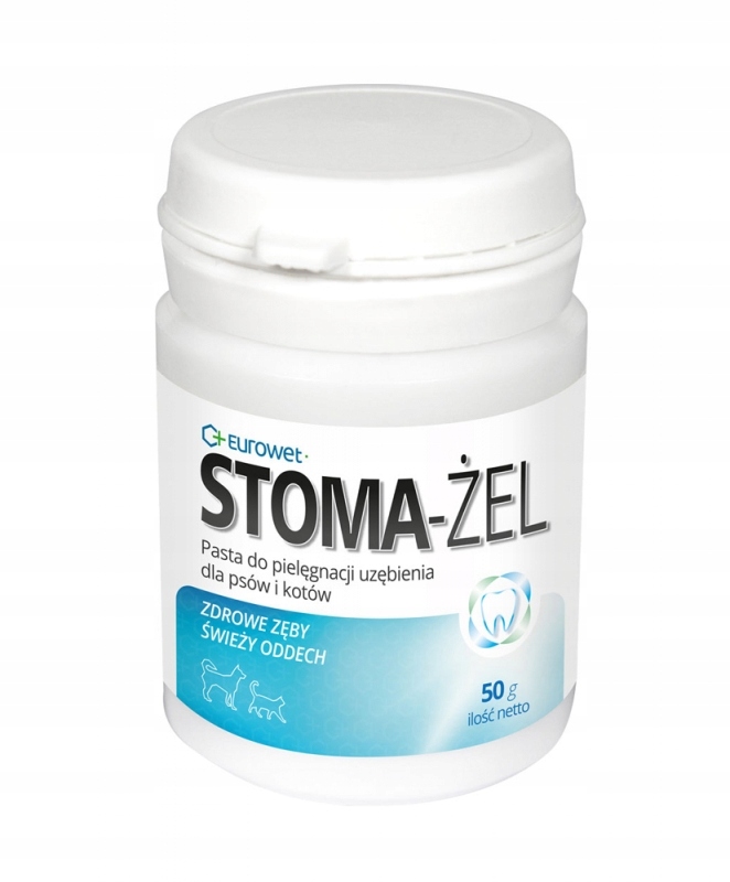 

Stoma-Żel Eurowet Psy Koty Świeży Oddech 50 g