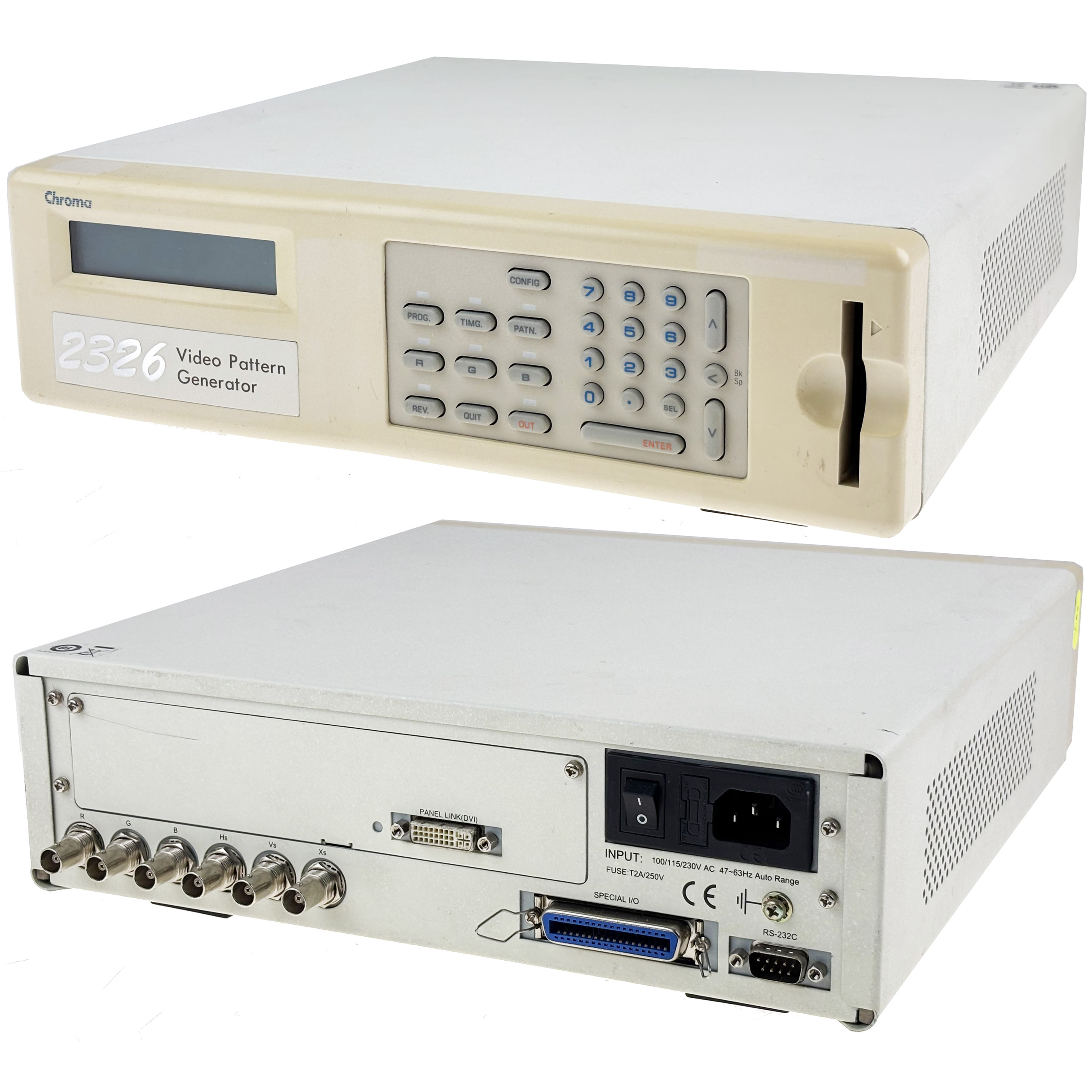 CHROMA VIDEO PATTERN GENERATOR 2326 100% OK ŹbB