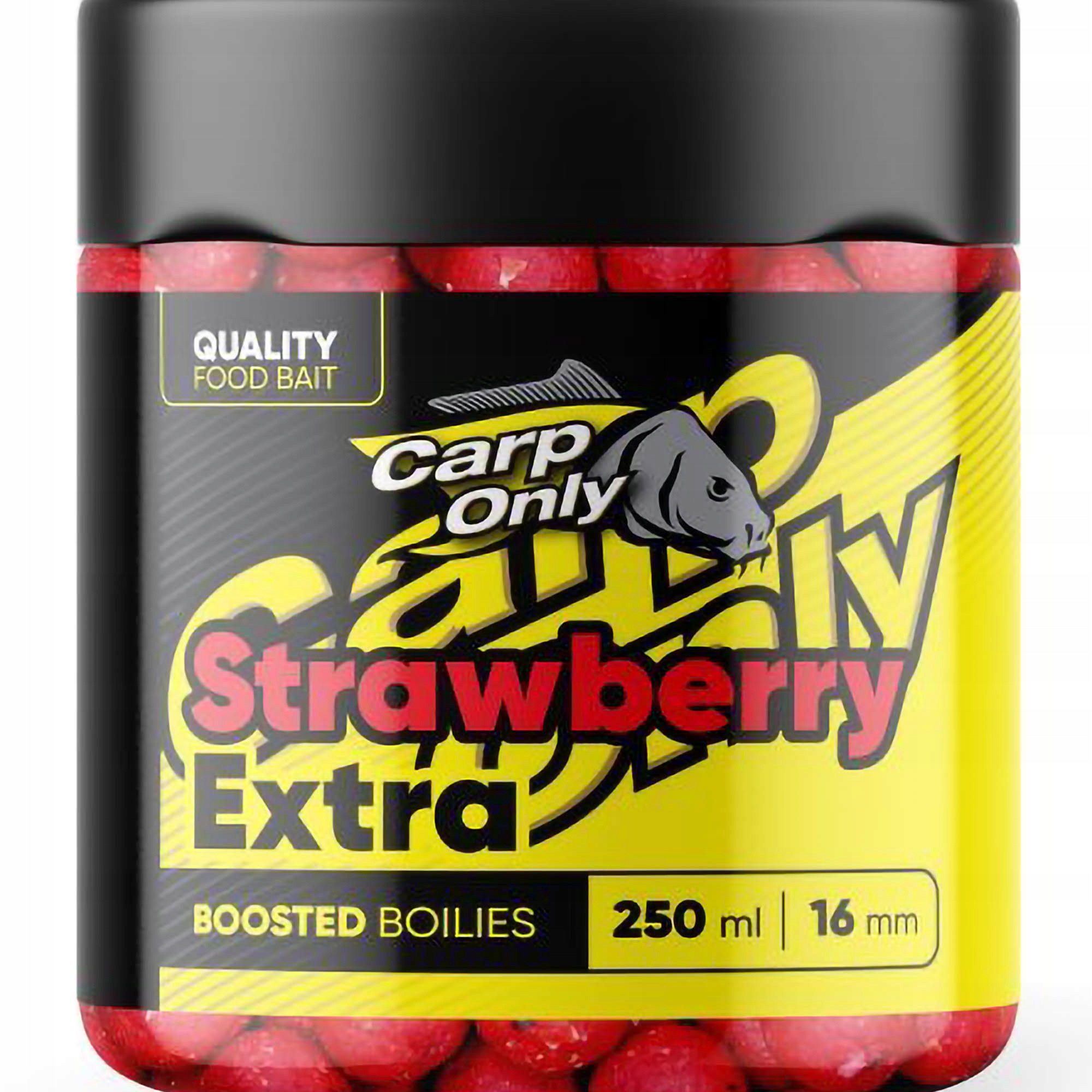 Kulki W Dipie Carp Only Strawberry Extra Boosted 20mm 250ml