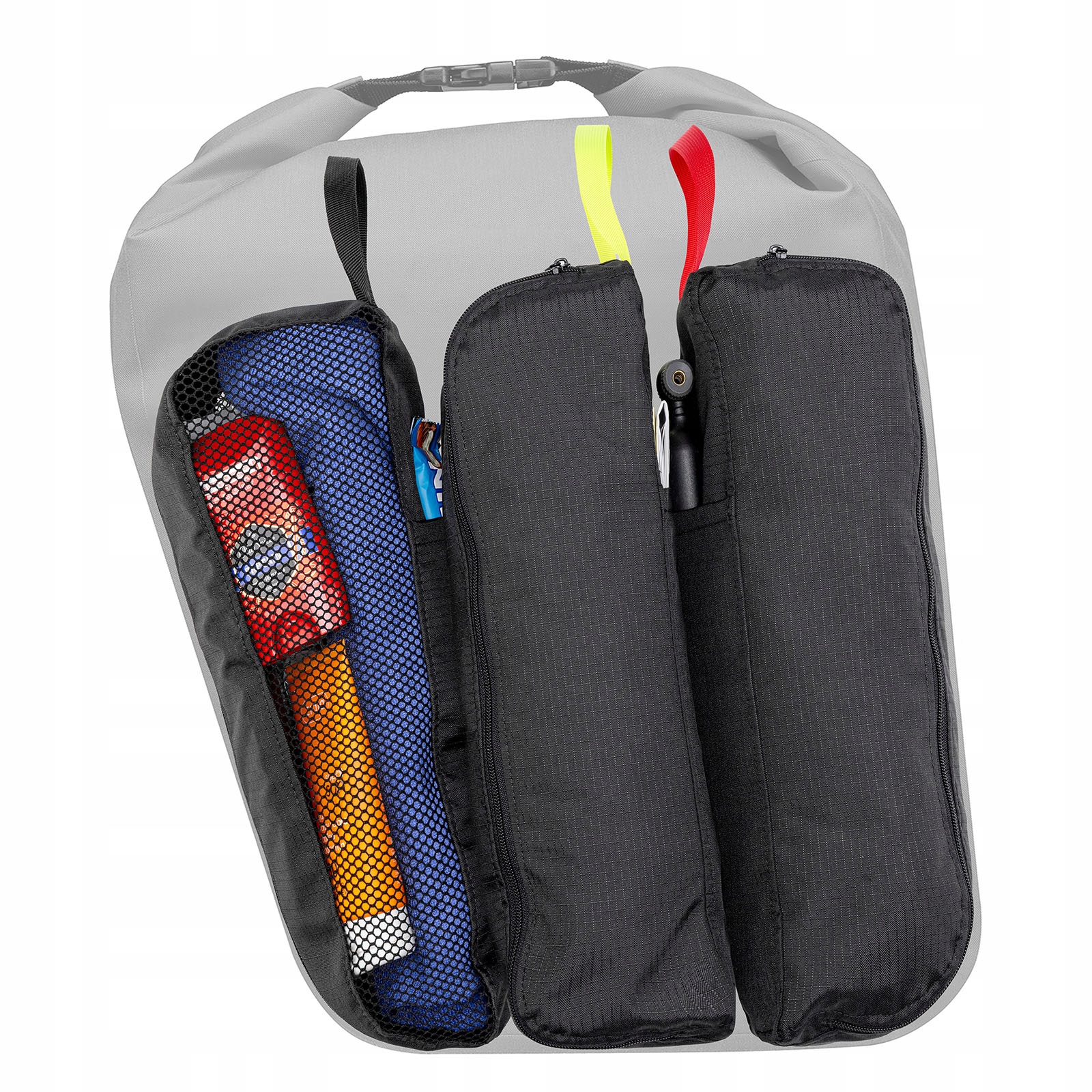 Trio organizer do tylnej sakwy rowerowej Crosso