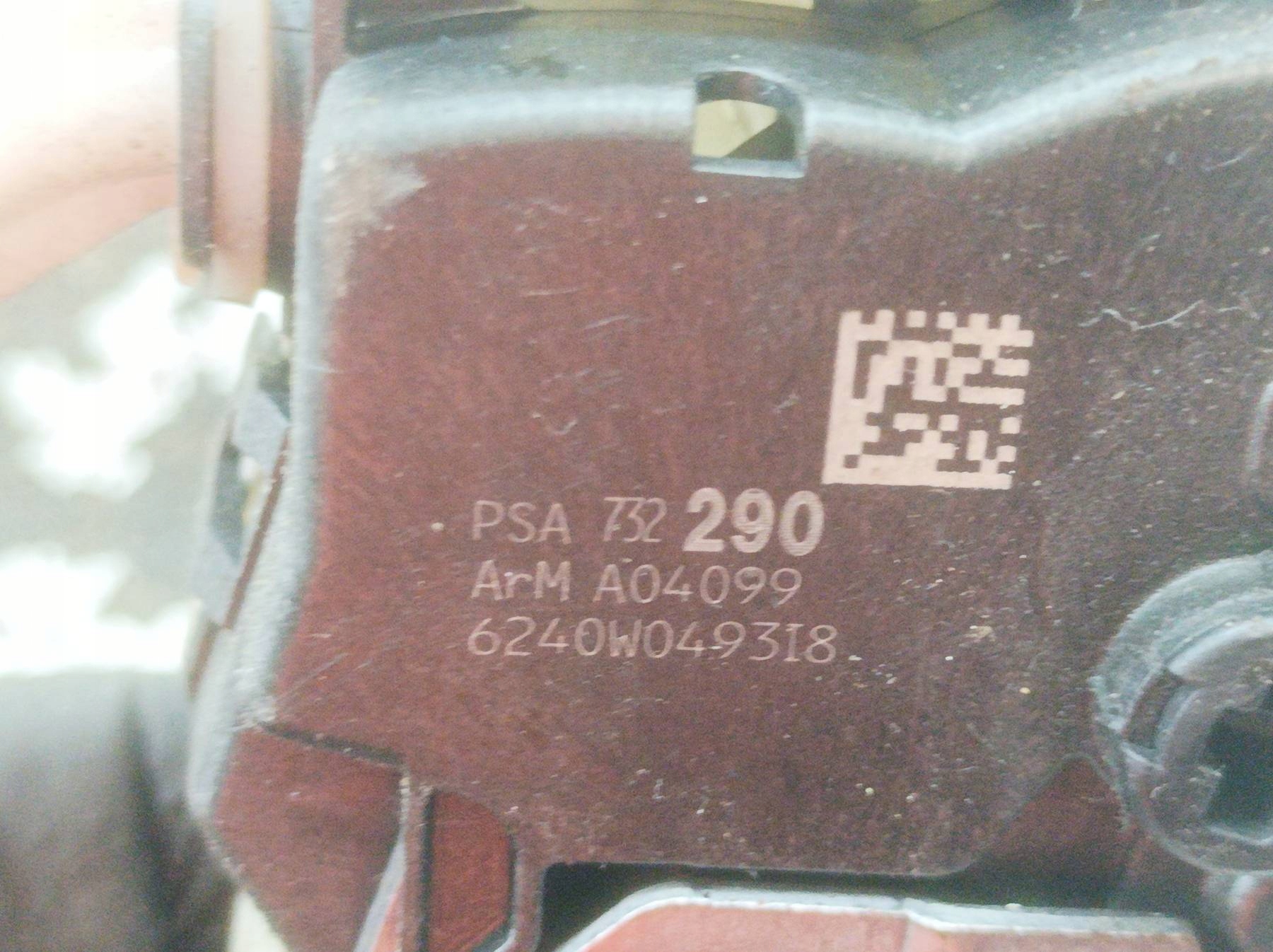 lock door right front PSA732290 Peugeot 3008 and (2009-2016)
