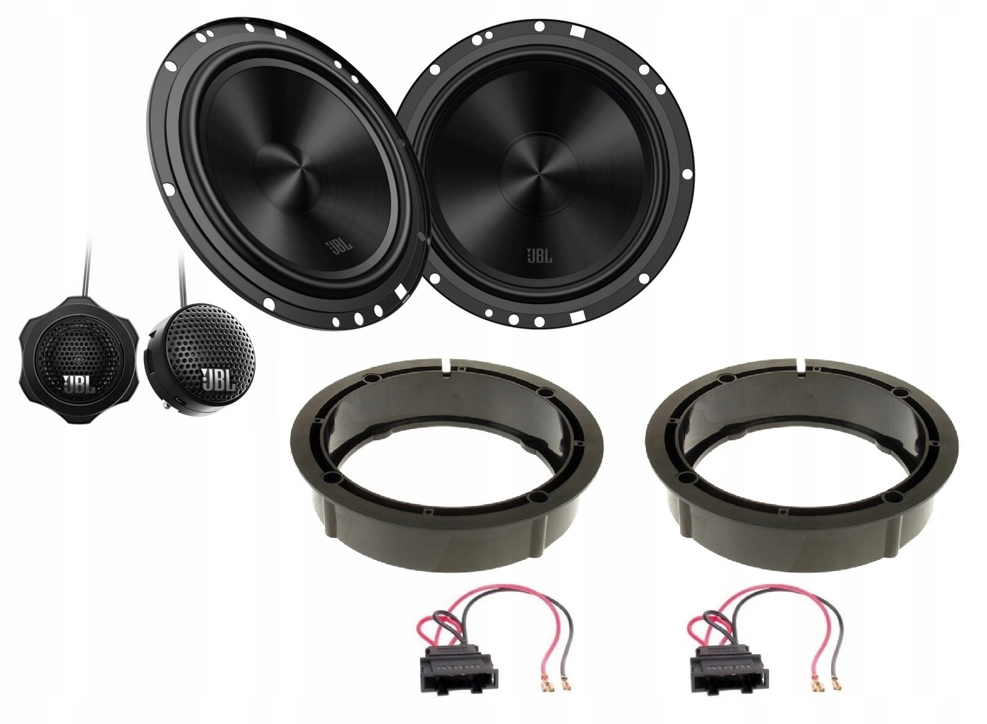 Jbl Stage2 65CF Basové reproduktory 165 mm Vw Golf 4 5 6 Polo Passat B5 Bora T5