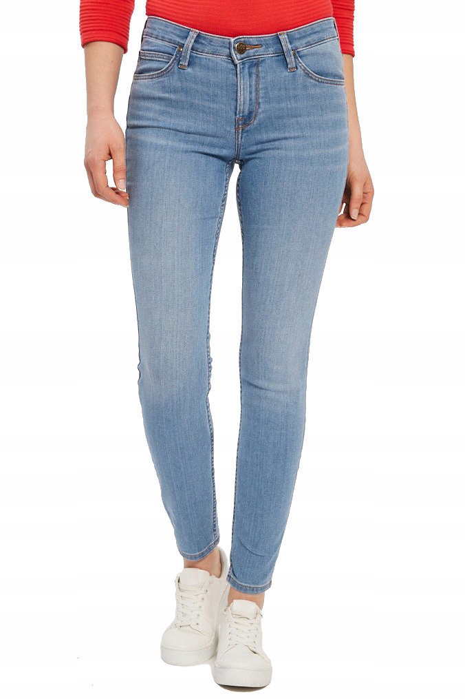 

Lee Scarlett Damskie Spodnie Jeansy Rurki W25 L31