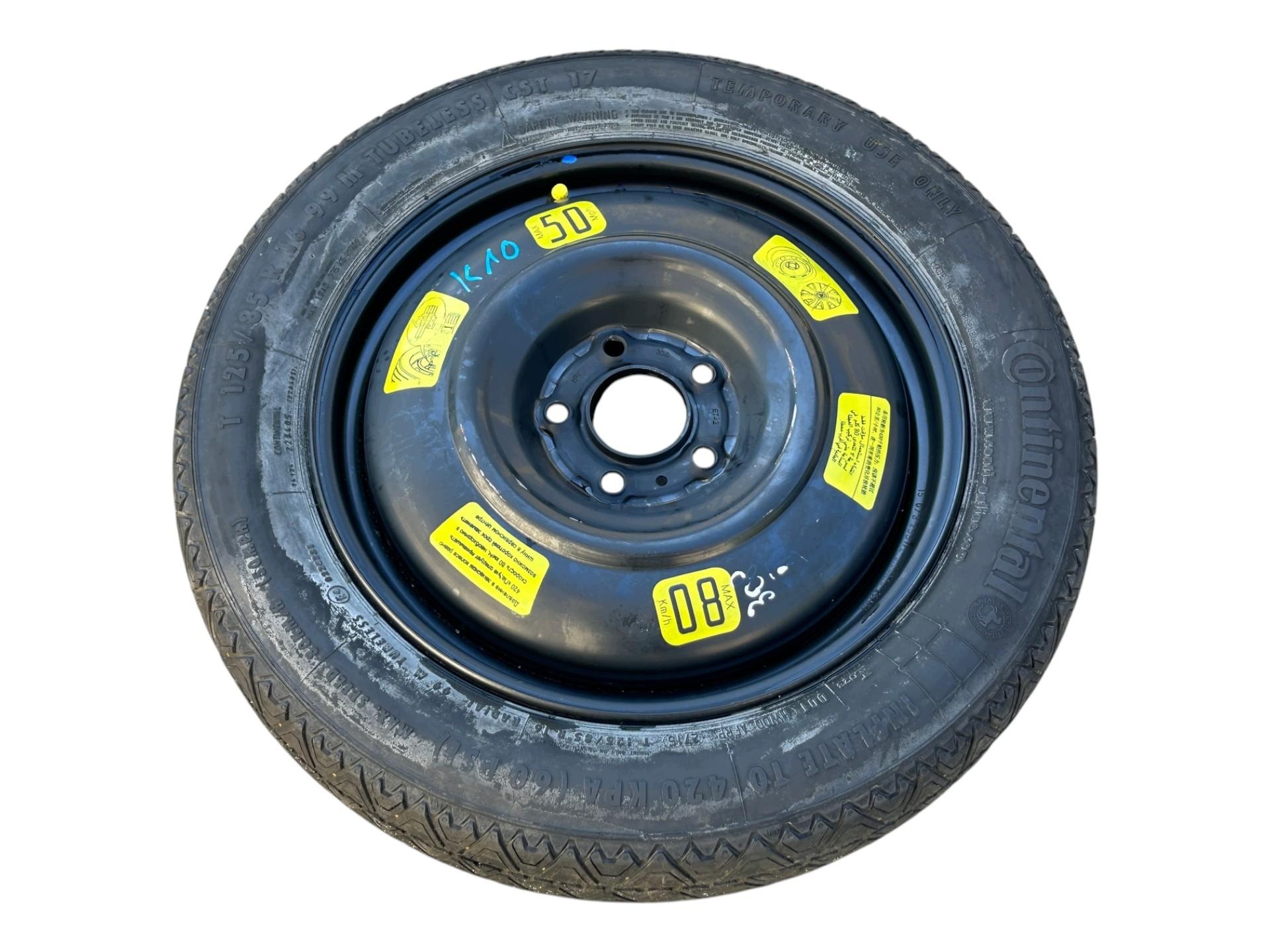 roue roue de secours roue de secours roue de secours 16 PEUGEOT 308 II T9 2013-2017 5X108
