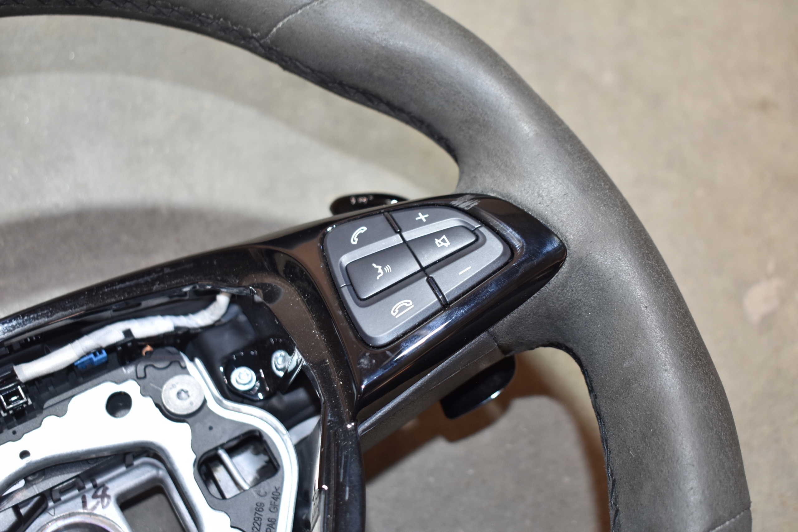 IDEALNA lenkrad ALCANTARA MERCEDES W190 1