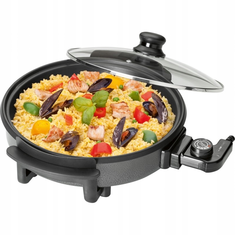 

Mocna Elektryczna Patelnia Teflonowa 32CM Pp 3401