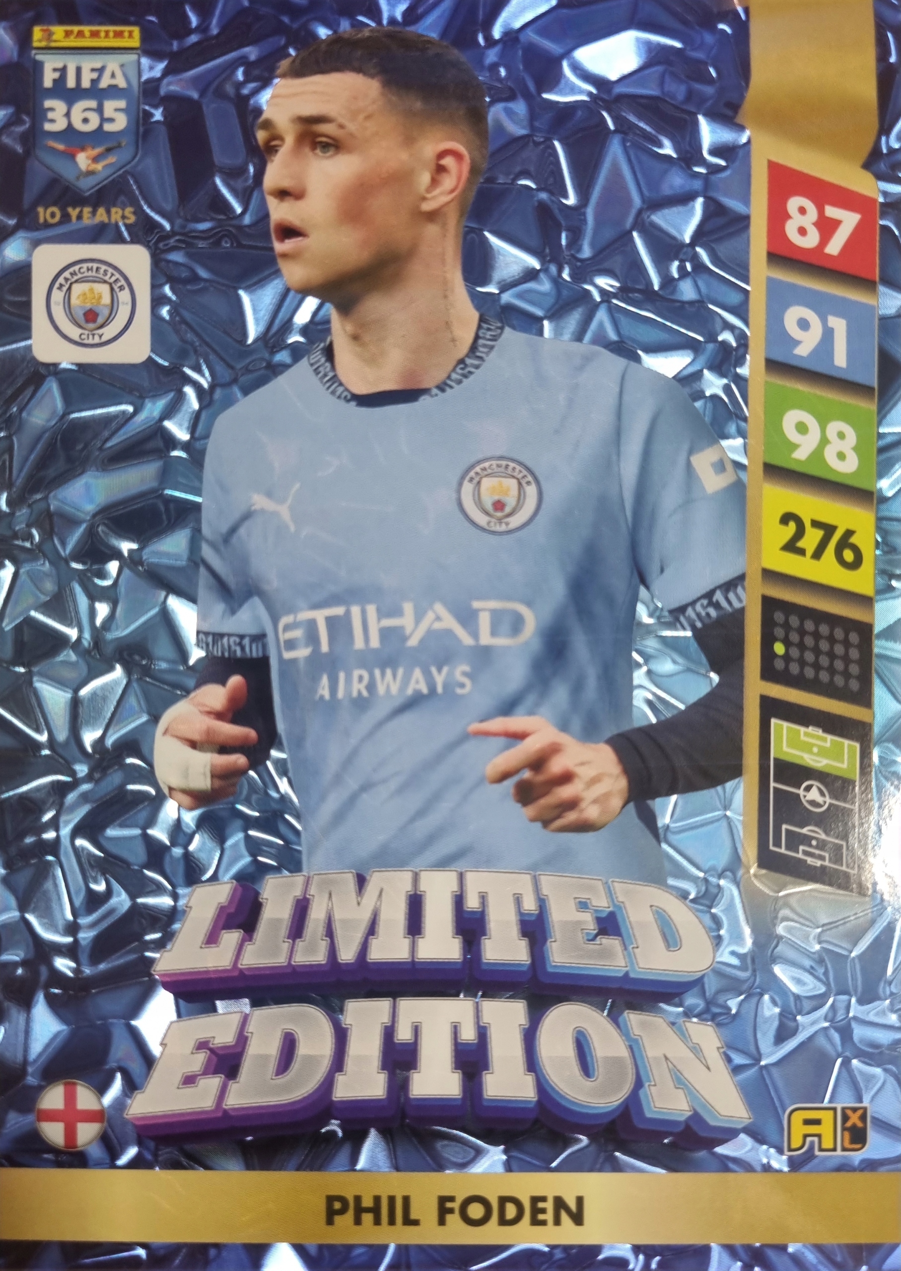 Panini Fifa 365 2025 Limited XXL Phil Foden (Manchester City)