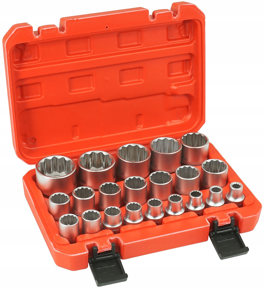 KLUCZE 1/2 NASADOWE NASADKI SPLINE 12 KĄTNE 8-36mm