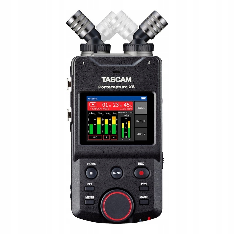 Tascam Portacapture X6 przenośny, wielościeżkowy rejestrator
