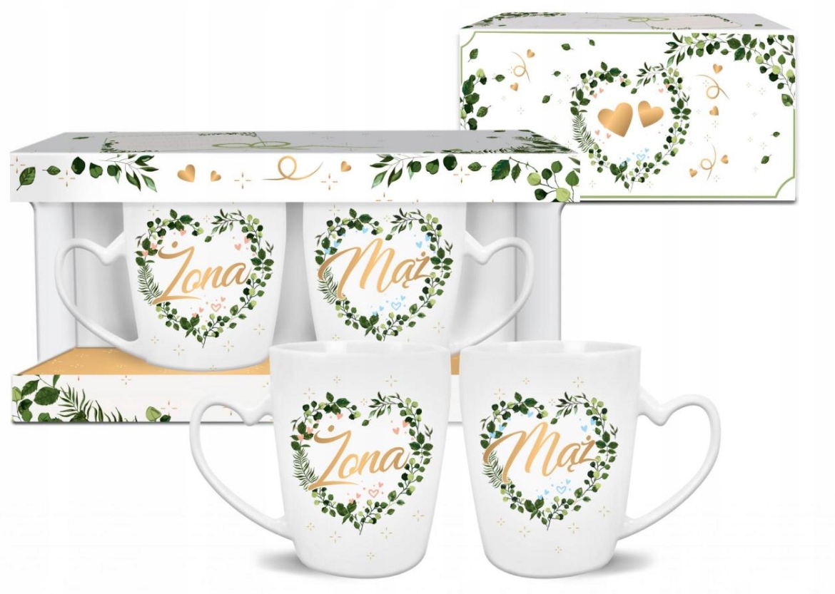 

Kubki dla Pary Młodej Zestaw na Ślub, Wesele