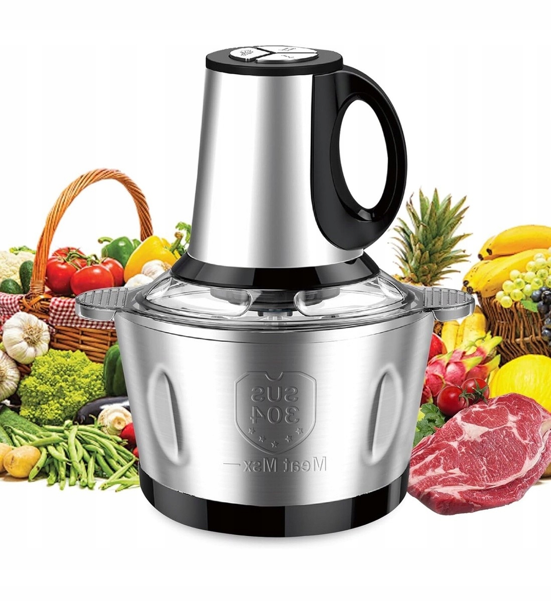 Elektryczna Krajalnica Do Warzyw, Szatkownica Do Warzyw Do Owoców I Warzyw