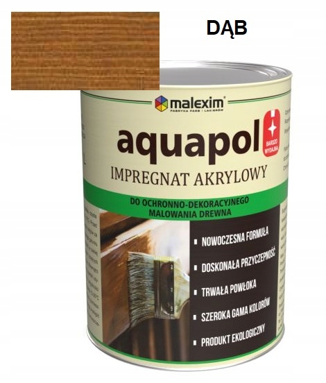 Akrylová impregnace na dřevo 10L Dub
