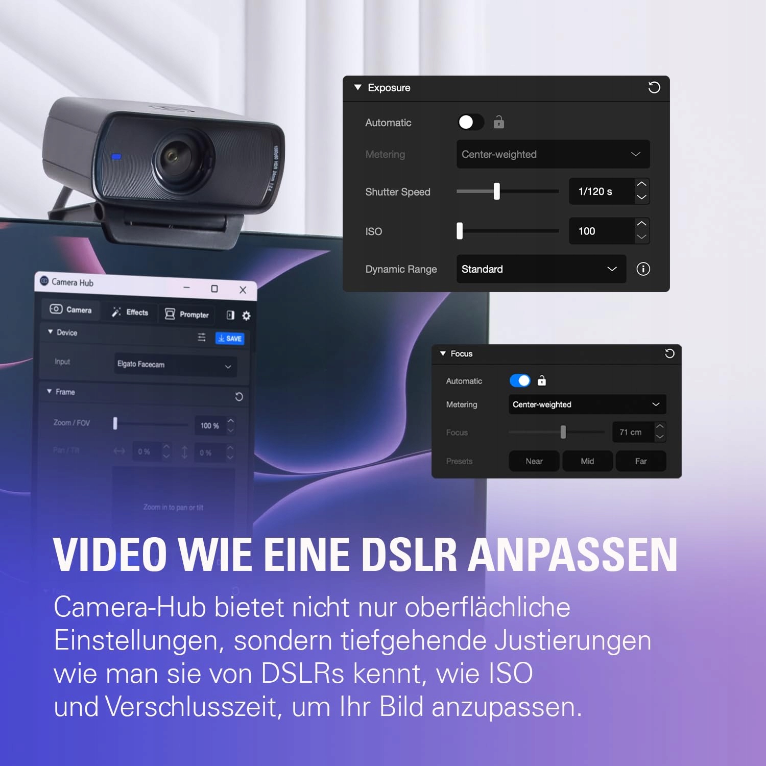 ELGATO Facecam MK2 Kamera Full HD Do Streamingu HDR — miniatura 5