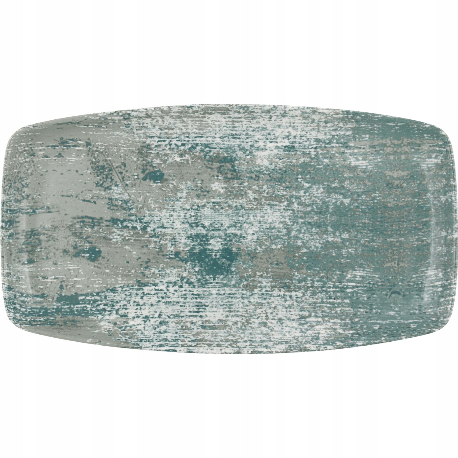 Plytký tanier na hamburgery Bauscher Smart dĺžka 36,2 cm, dekor Nordic 6 ks