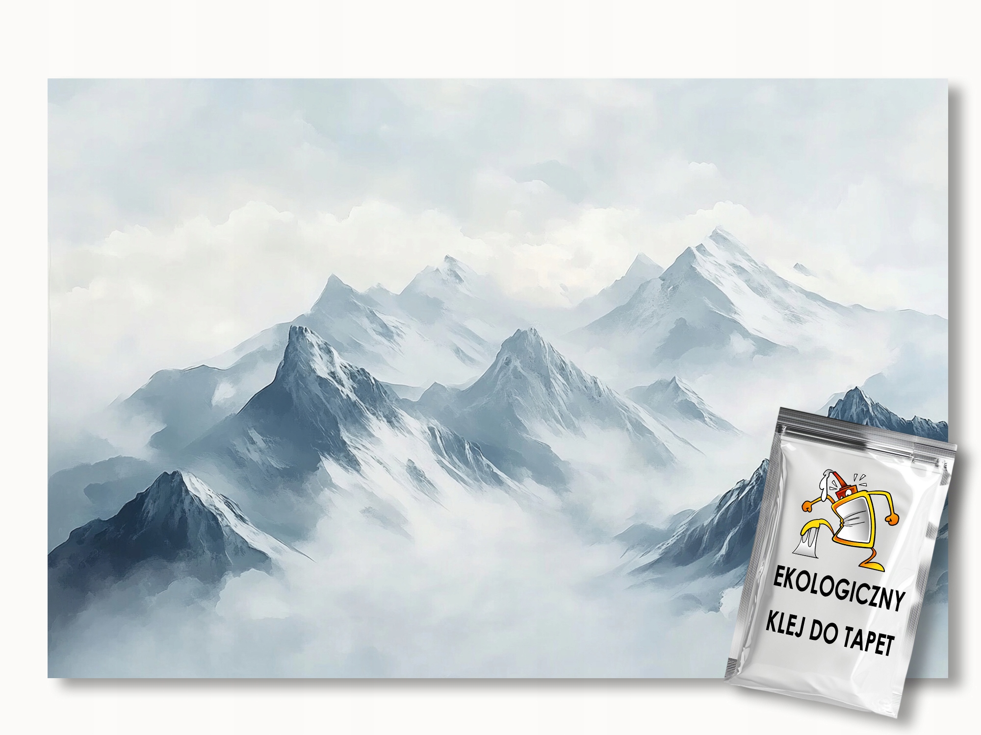 Fototapeta Flizelina Krajina Hory Vrcholky Alpy Sníh Led Zima 350x256 155g