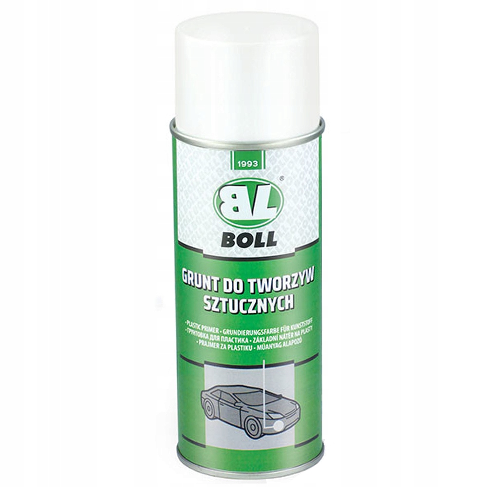 BOLL grunt podkład do plastiku spray 400 ml 0010122 za 25,89 zł z Szamotuły  - Allegro.pl - (11618013859)