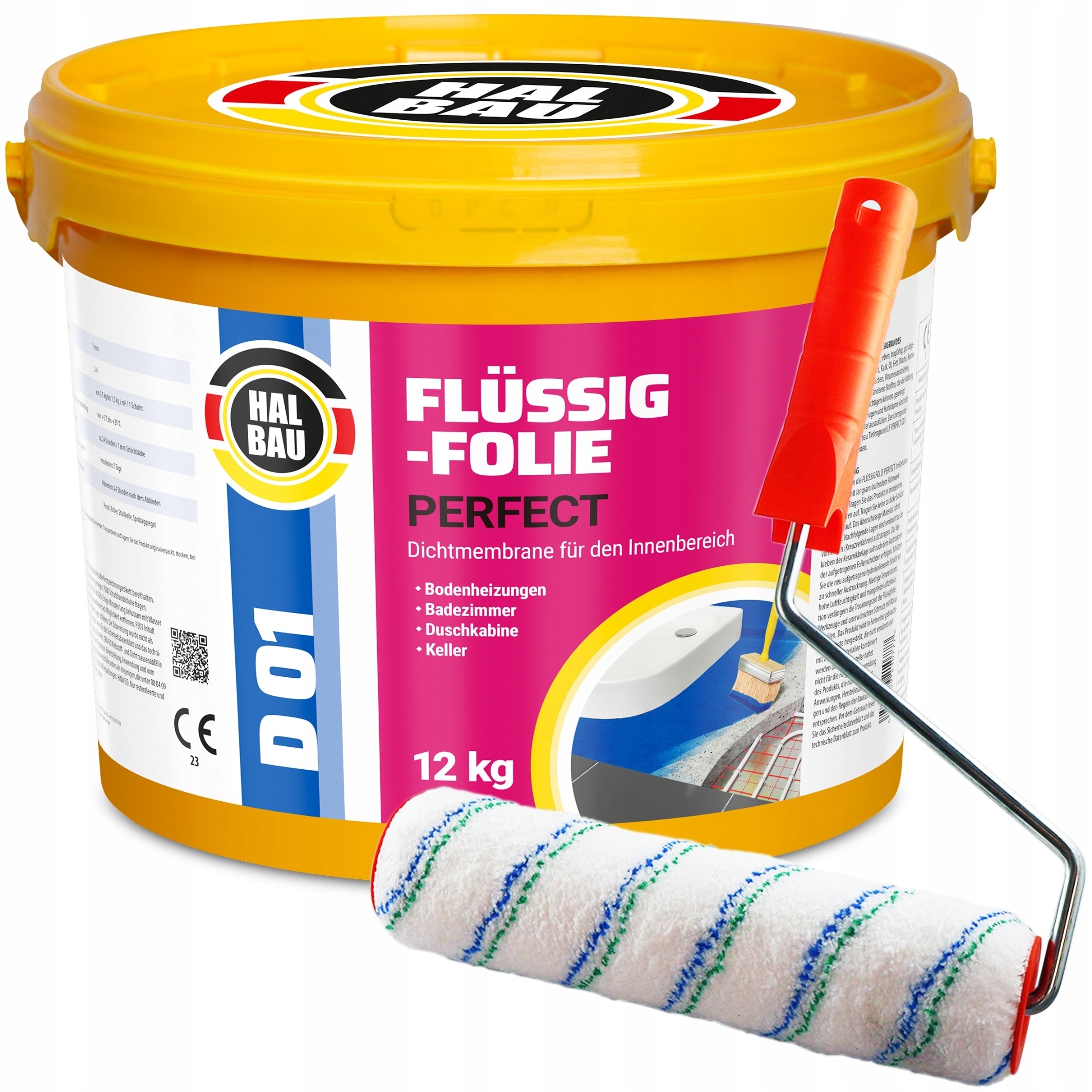 Fólie 12 kg Hydroizolace Malířský váleček D01