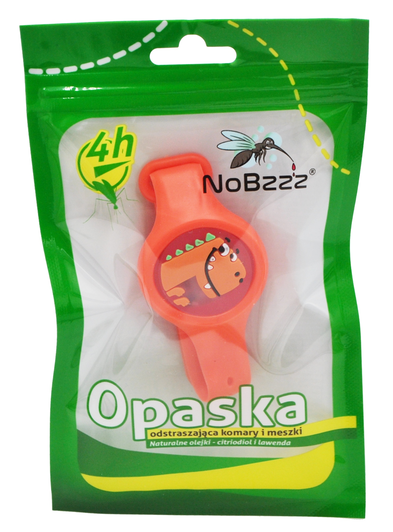

NoBzzz Opaska Na Komary i Meszki Dla Dzieci Dino2