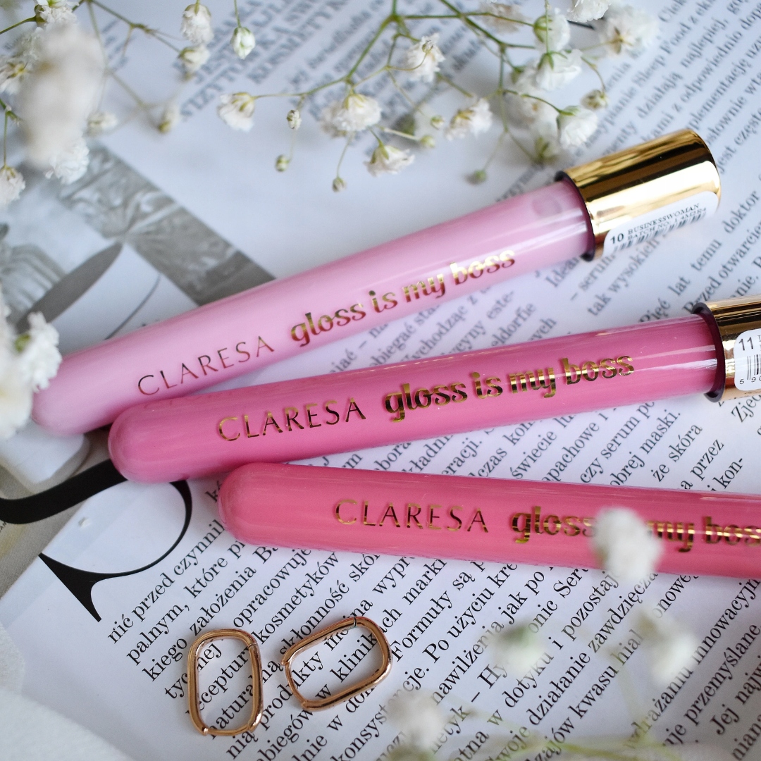 Claresa Błyszczyk do ust GLOSS IS MY BOSS 12 Queen Bee Stan opakowania oryginalne