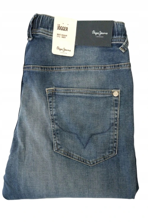 Pepe Jeans Pepe Jeans Slim Jogger Denim Pánské Kalhoty W38 L34