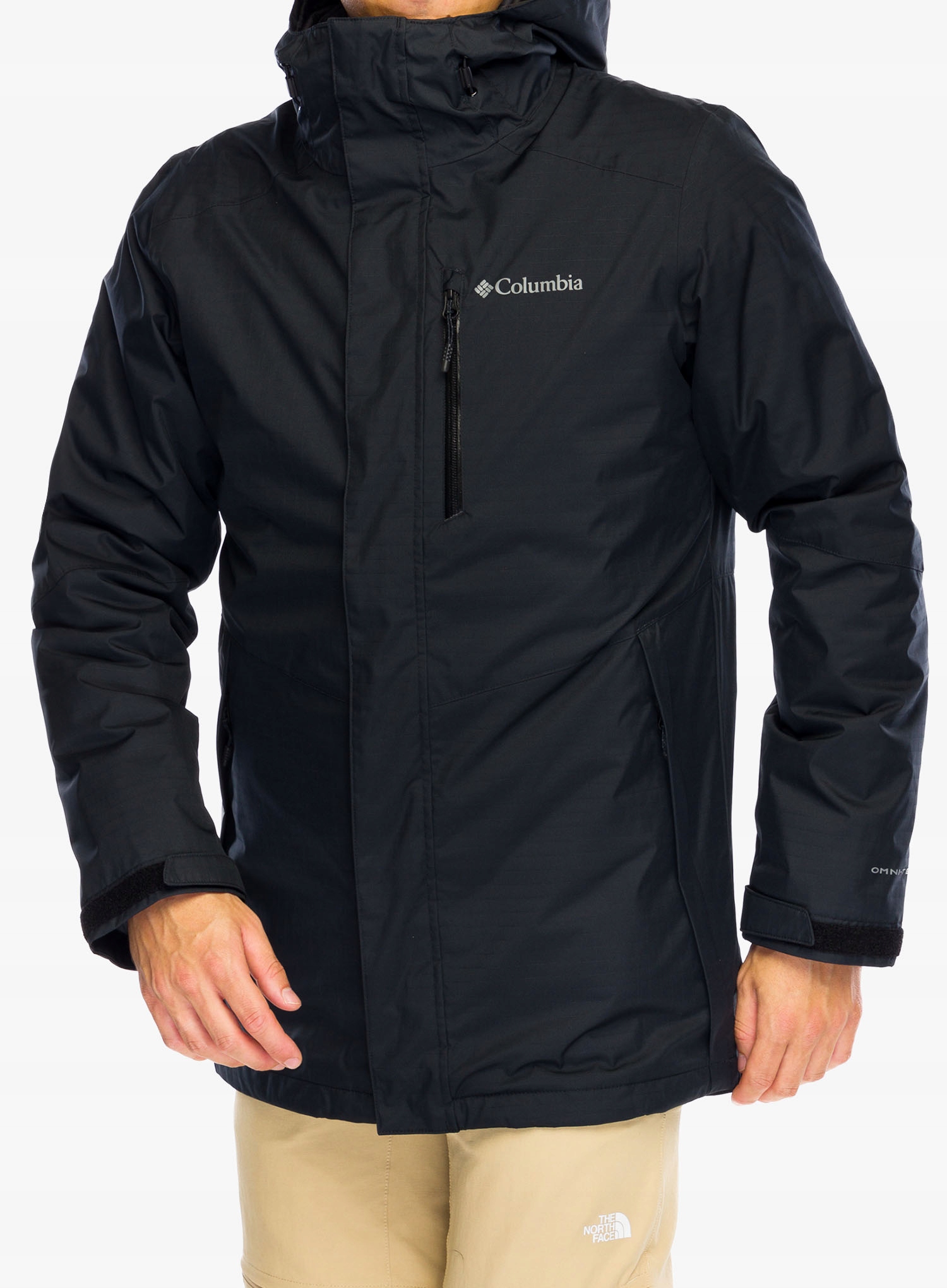 Bunda Columbia Oak Harbor Interchange 3v1 černá XXL