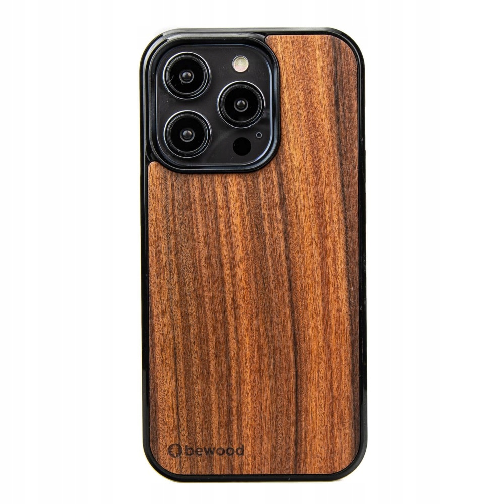 Dřevěné Pouzdro Bewood pro iPhone 15 Pro Palisander Santos