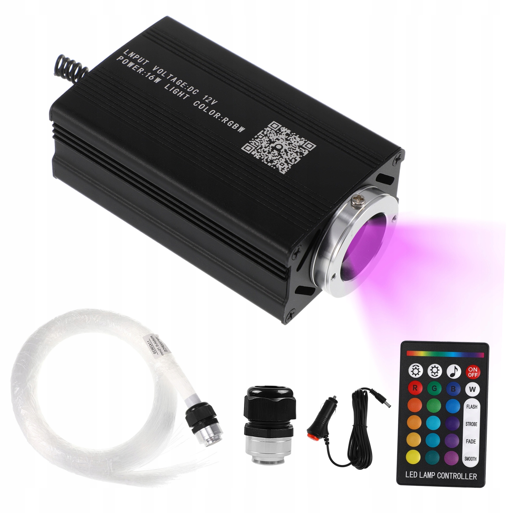 Projektor gwiazd RGBW LED generator gwiaździste niebo lampa Bluetooth