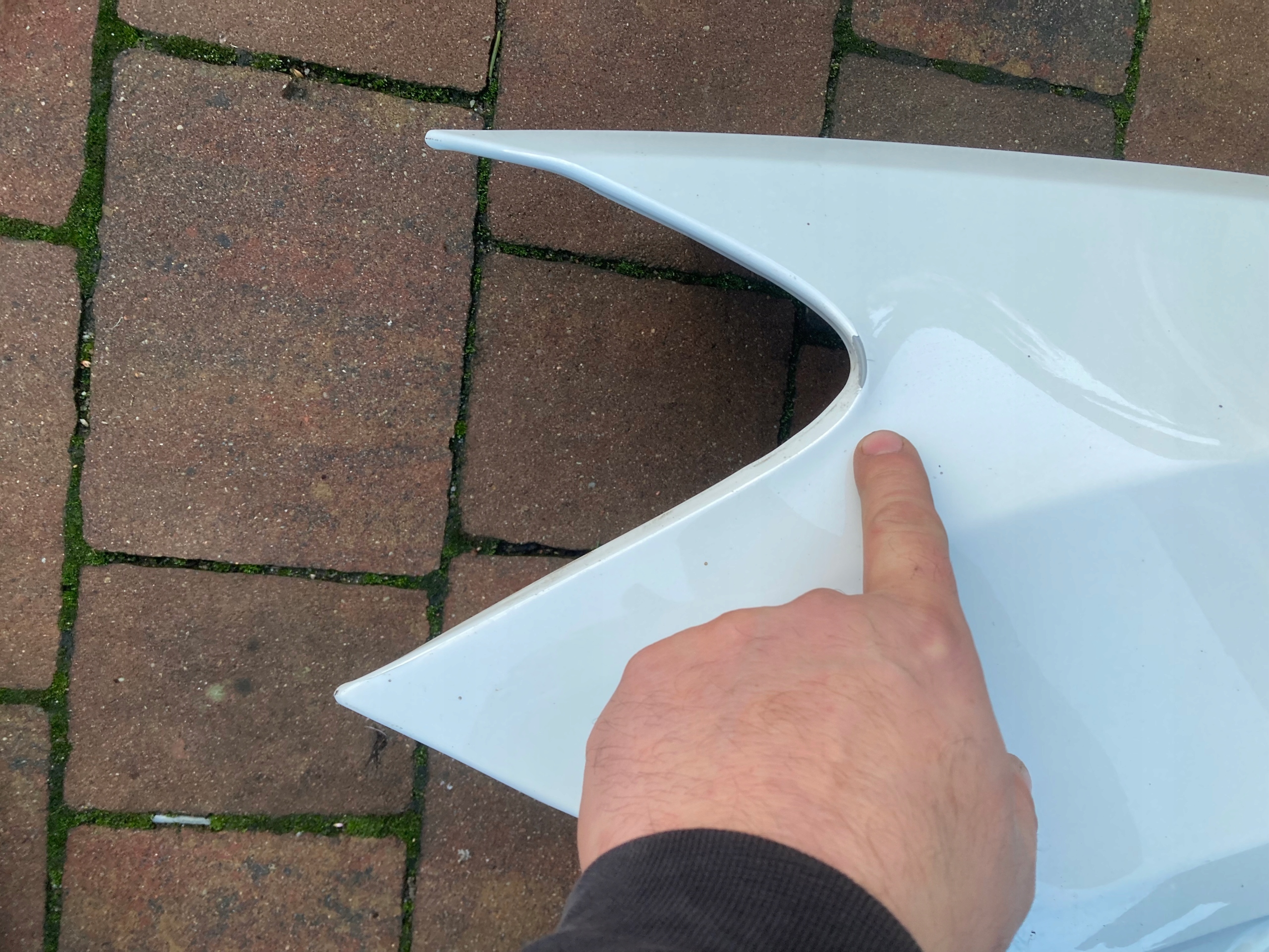 BMW X3 F25 X4 F26 BŁOTNIK PRZEDNI LEWY PRZÓD ALPINWEISS 3 300 Producent części BMW OE