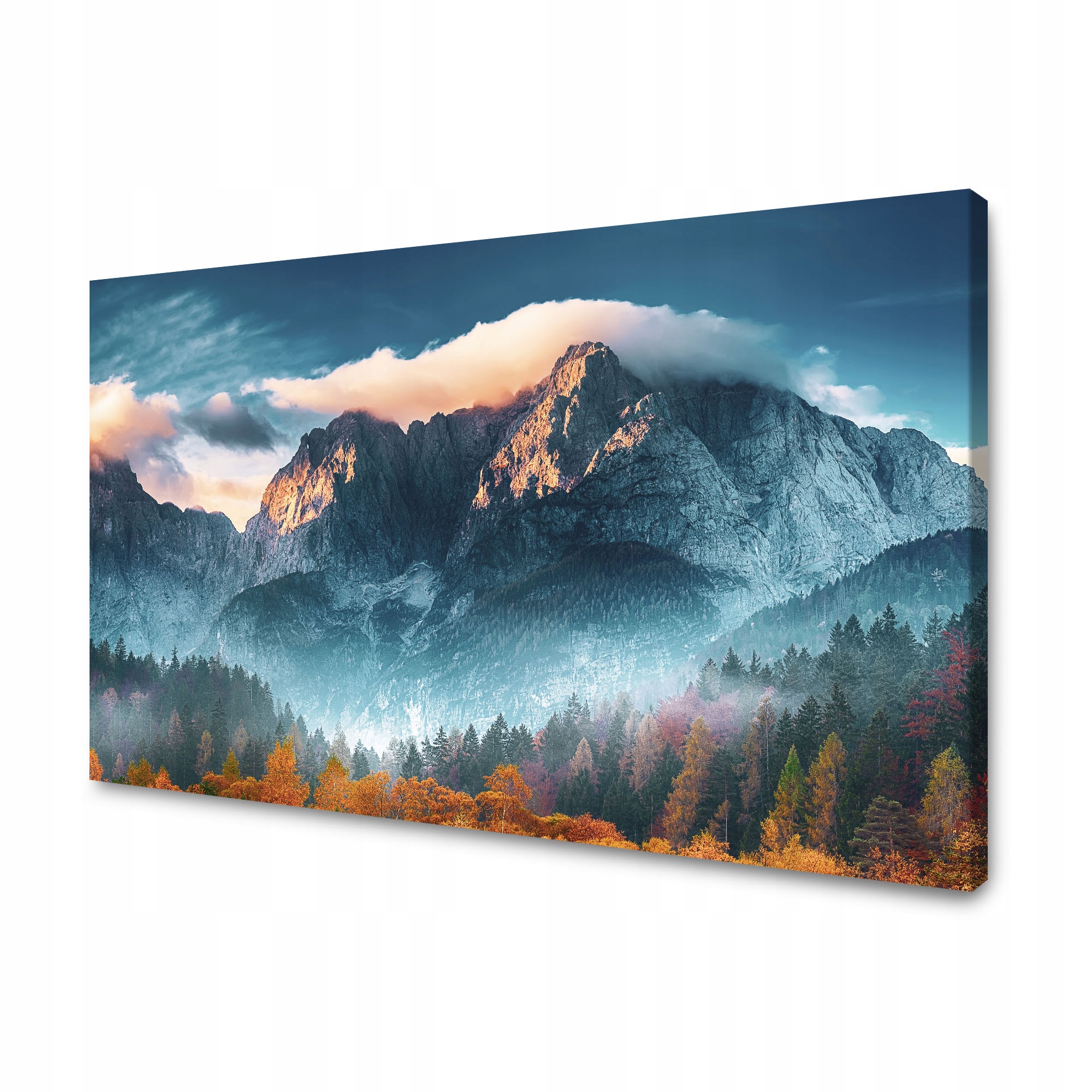 Obraz na plátně Hory Nebe Les Příroda 120x70 cm