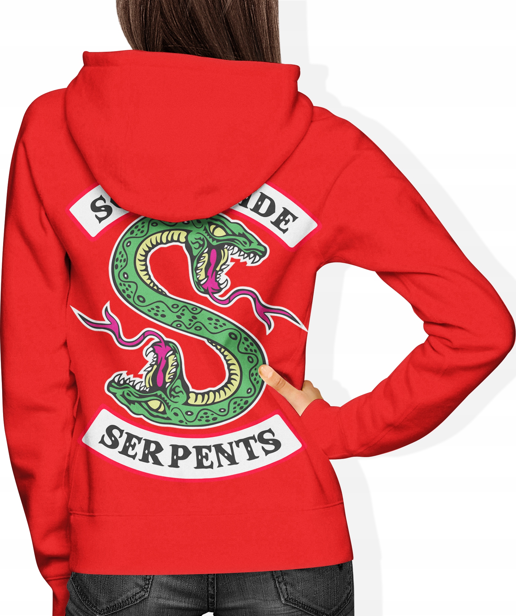 

Damska Bluza Z Kapturem Riverdale Dragon Rozm. M