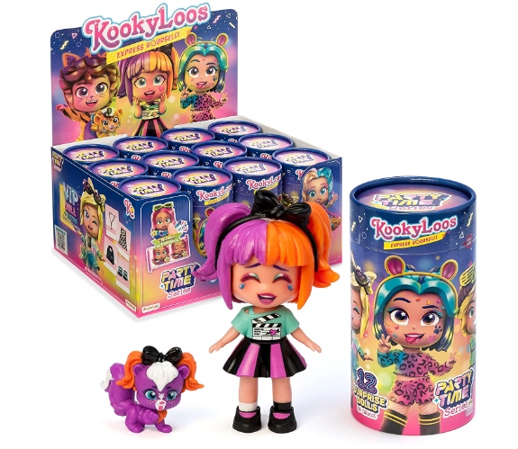 KOOKYLOOS SERIA 3 - PARTY TIME - LALECZKA W TUBIE