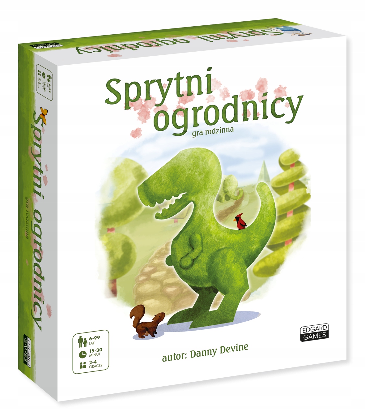 Sprytni Ogrodnicy Gra Planszowa Rodzinna 6+ Edgard Games Kapitan Nauka