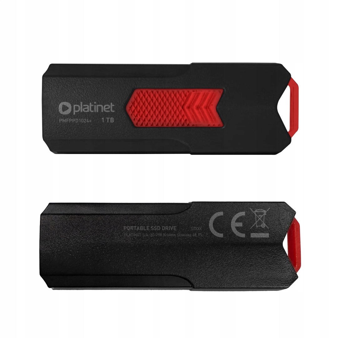 Platinet Externí Ssd Disk Usb 3.2 Až 400 MB/s 1 Tb Černý [46160]