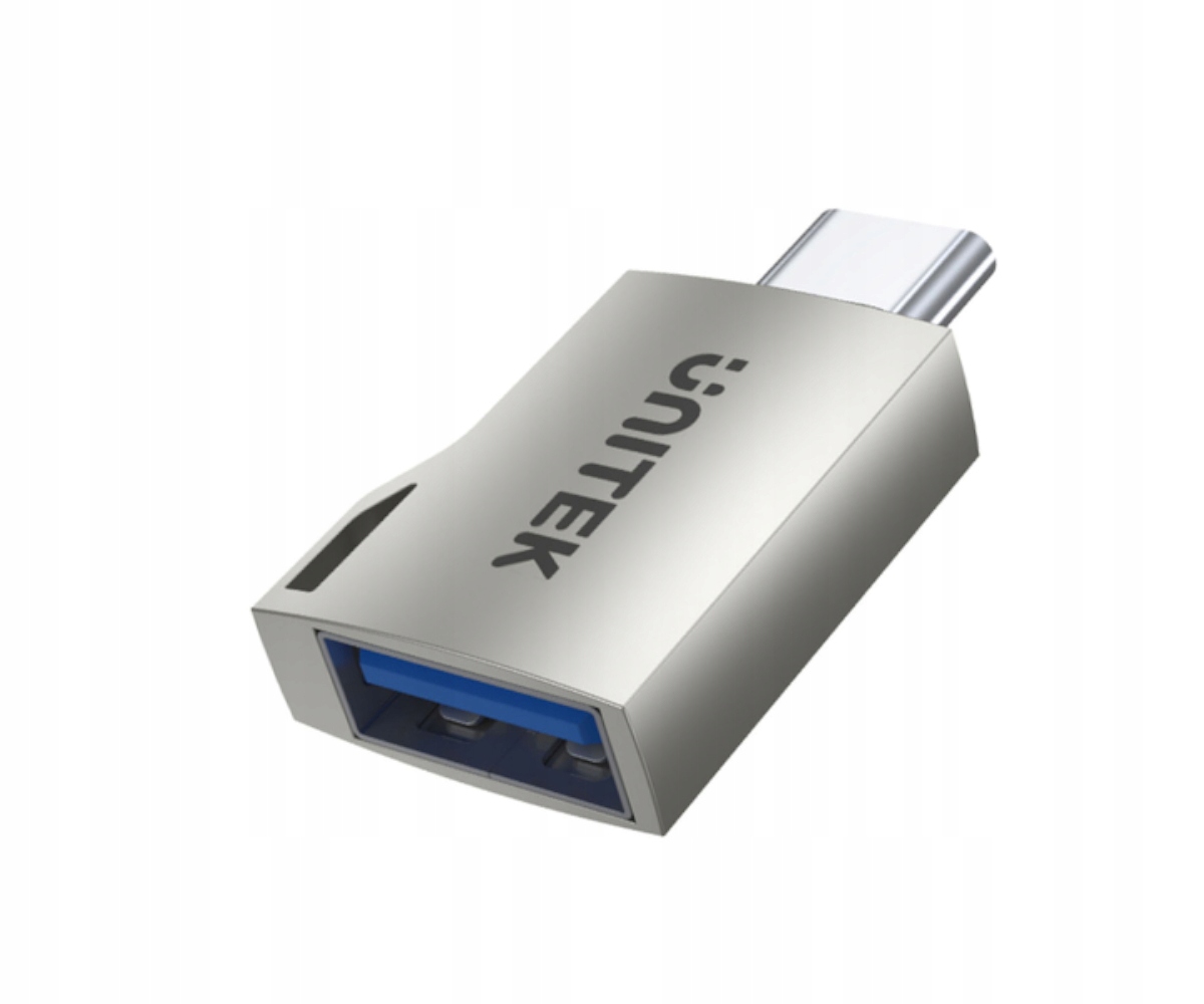 

Adapter przejściówka Unitek Usb-c Usb-a szary