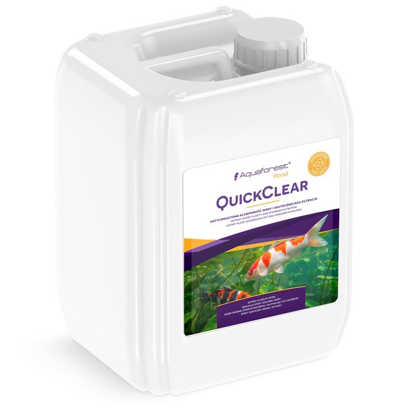 Aquaforest Quick Clear Pond 5 L Prostředek Do Jezírka Krystalická Voda