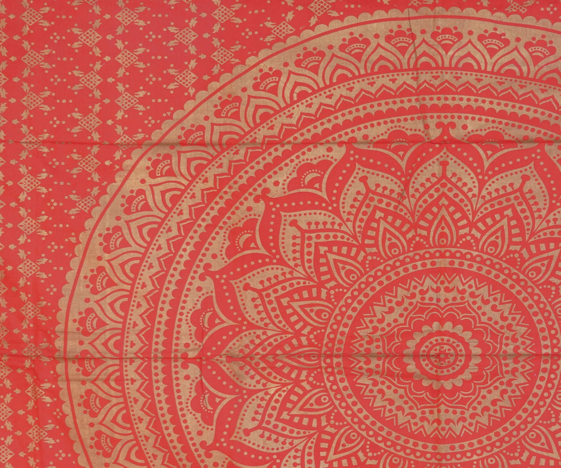 XXL Indyjska Narzuta Zasłona Obrus Mandala 210x230 418