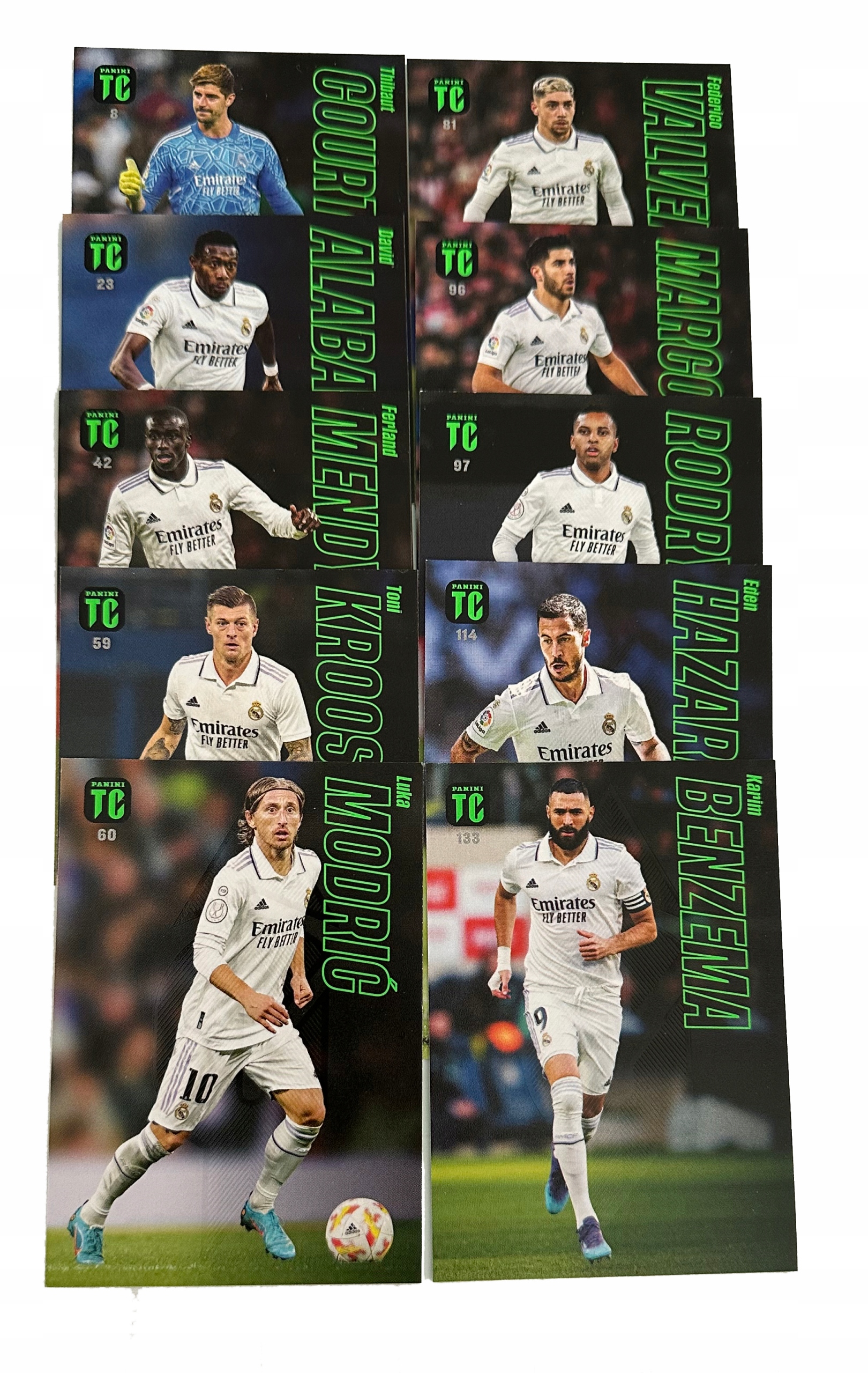 Top Class 2023 Real Madrid 10 szt Komplet