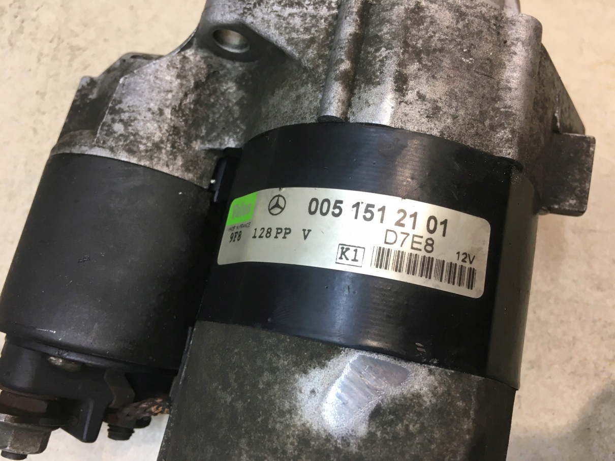 starter MERCEDES W168 1.6 D7E8