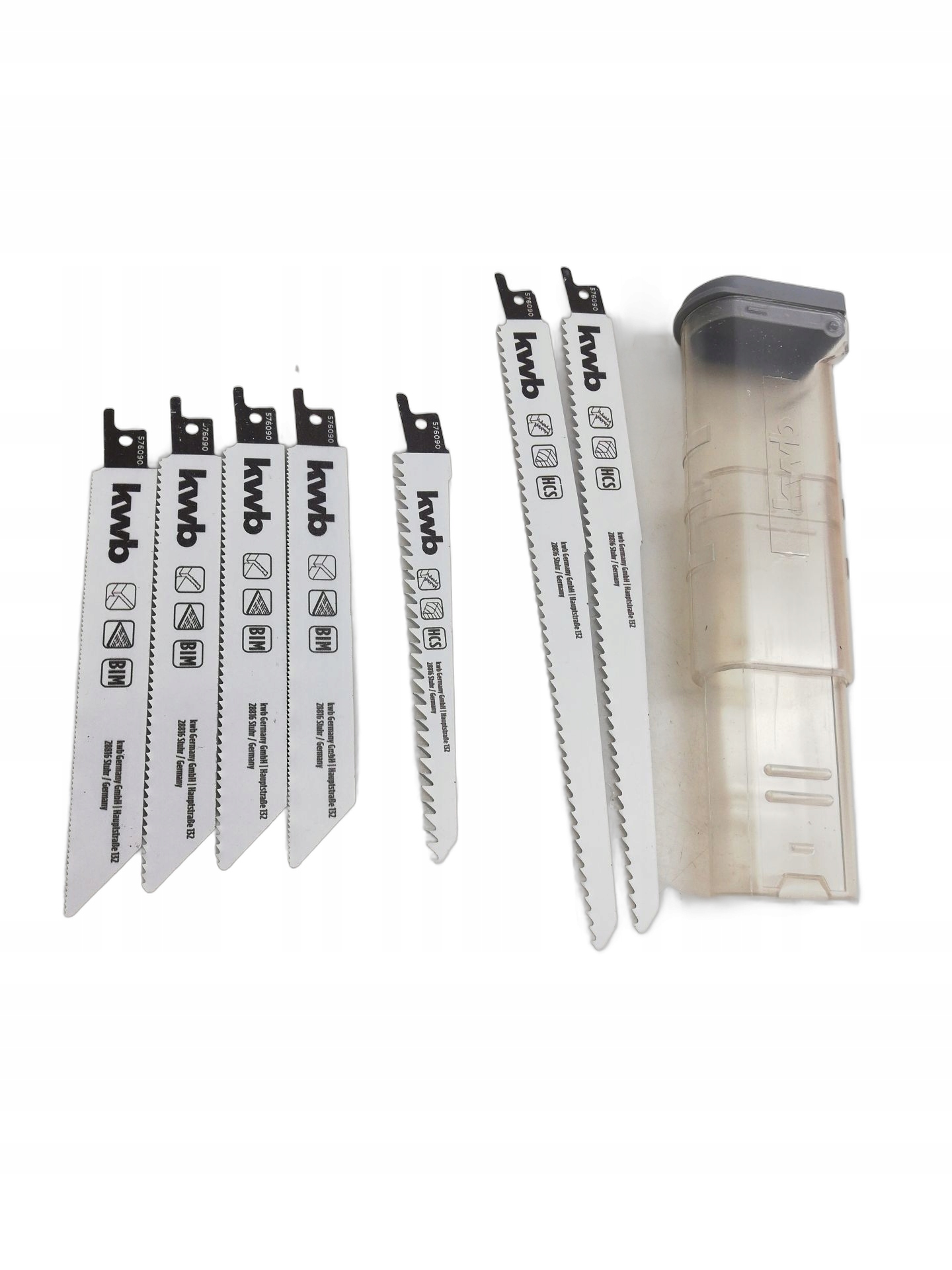 Kwb Sada pilových listů pro šavlové pily na dřevo a kov